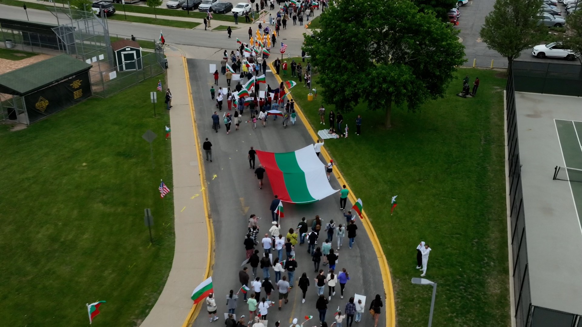 Fourth Bulgarian Parade in Chicago in Celebration of May 24th